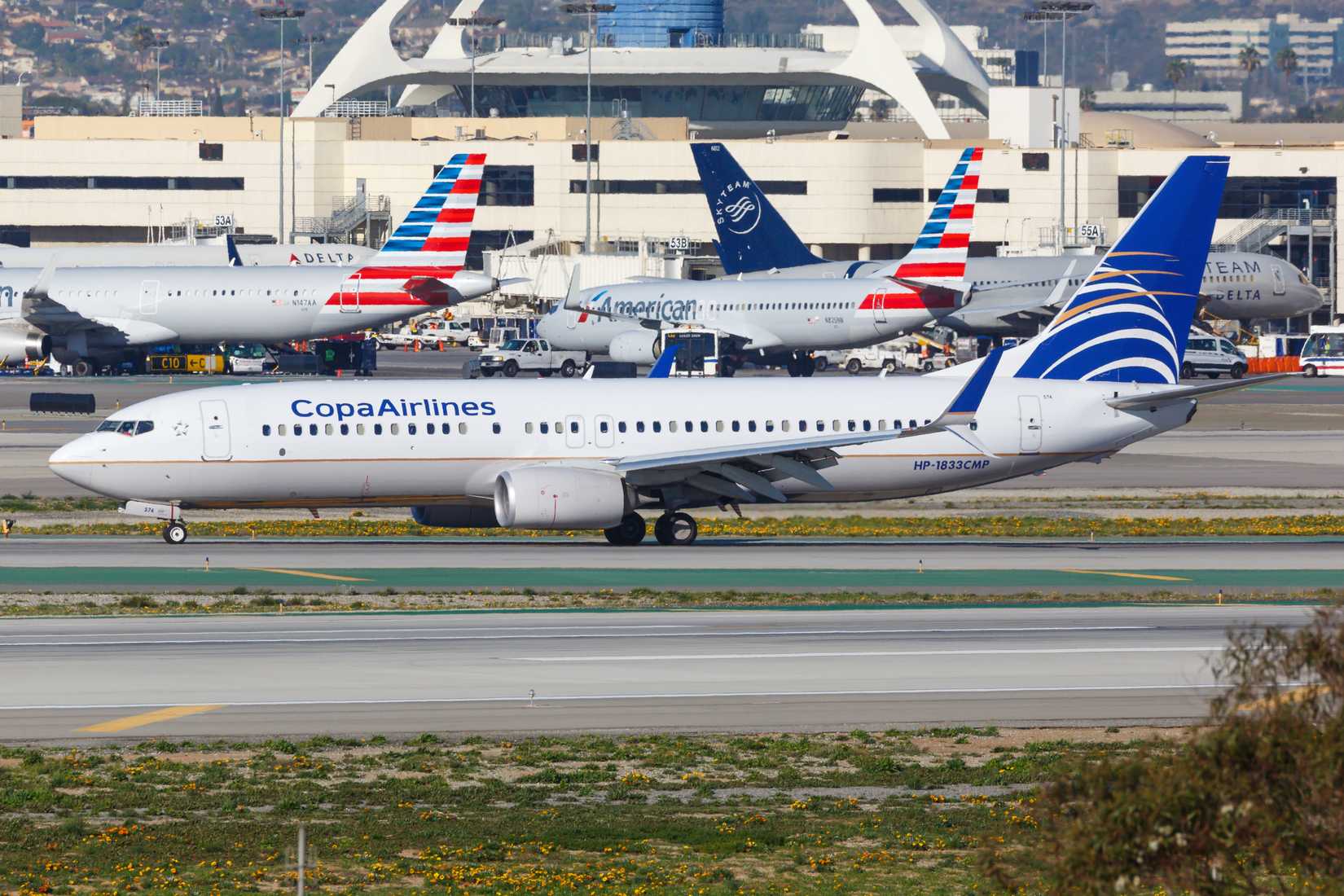 Copa Airlines Boeing 737-800 Taxiing