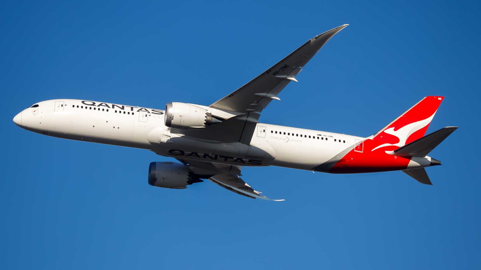 Qantas Boeing 787-9 In Flight