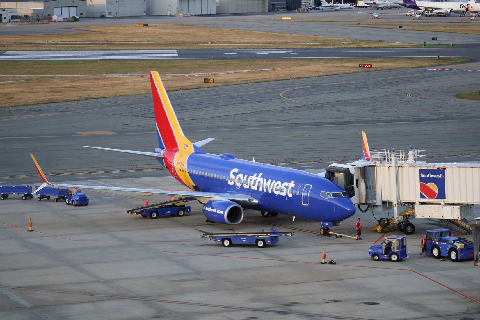 Southwest Boeing 737-700 Parked