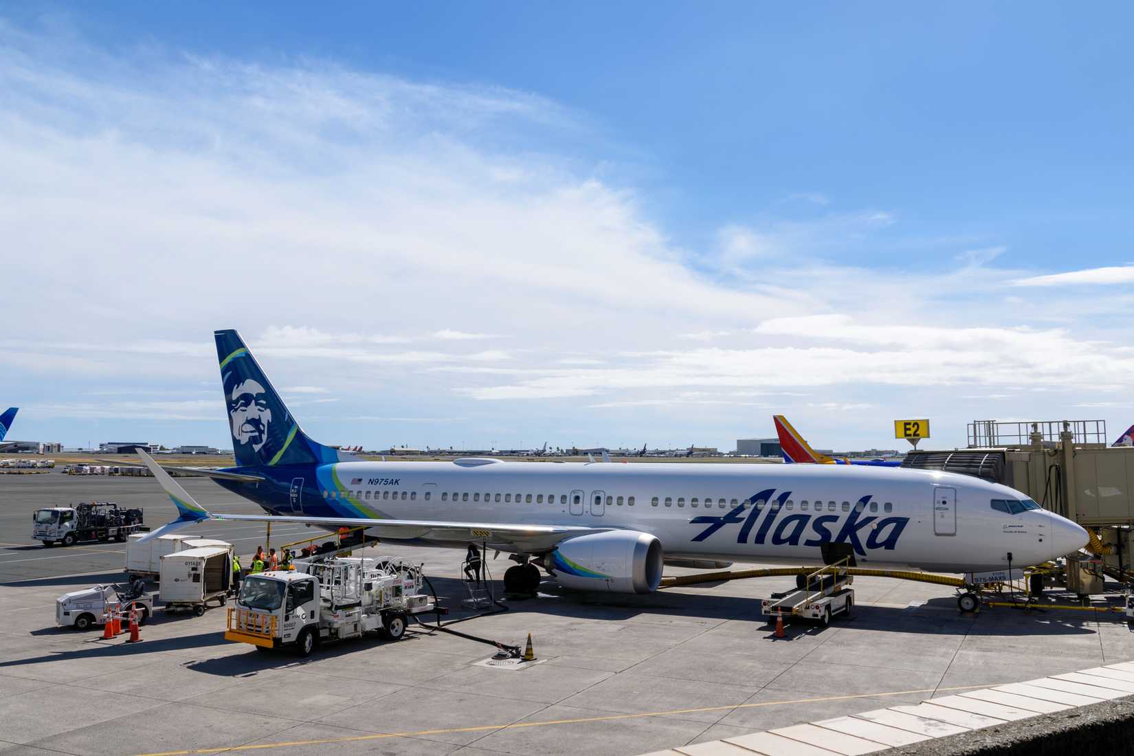 Alaska Airlines Boeing 737 MAX 9 aircraft 