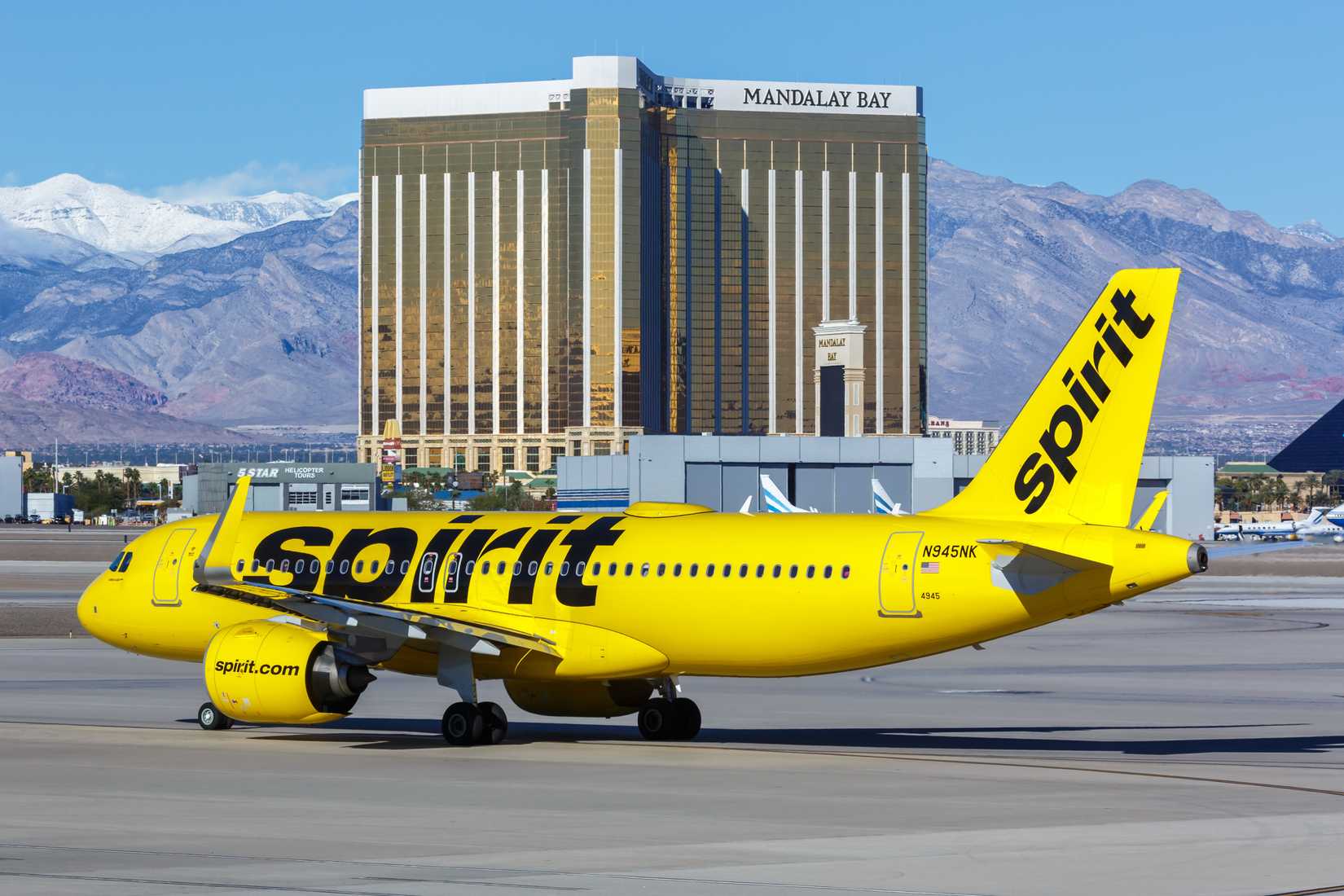 Spirit Airlines Airbus A320neo Taxiing
