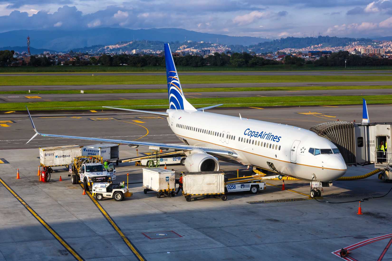 Copa Airlines Boeing 737 In Bogota