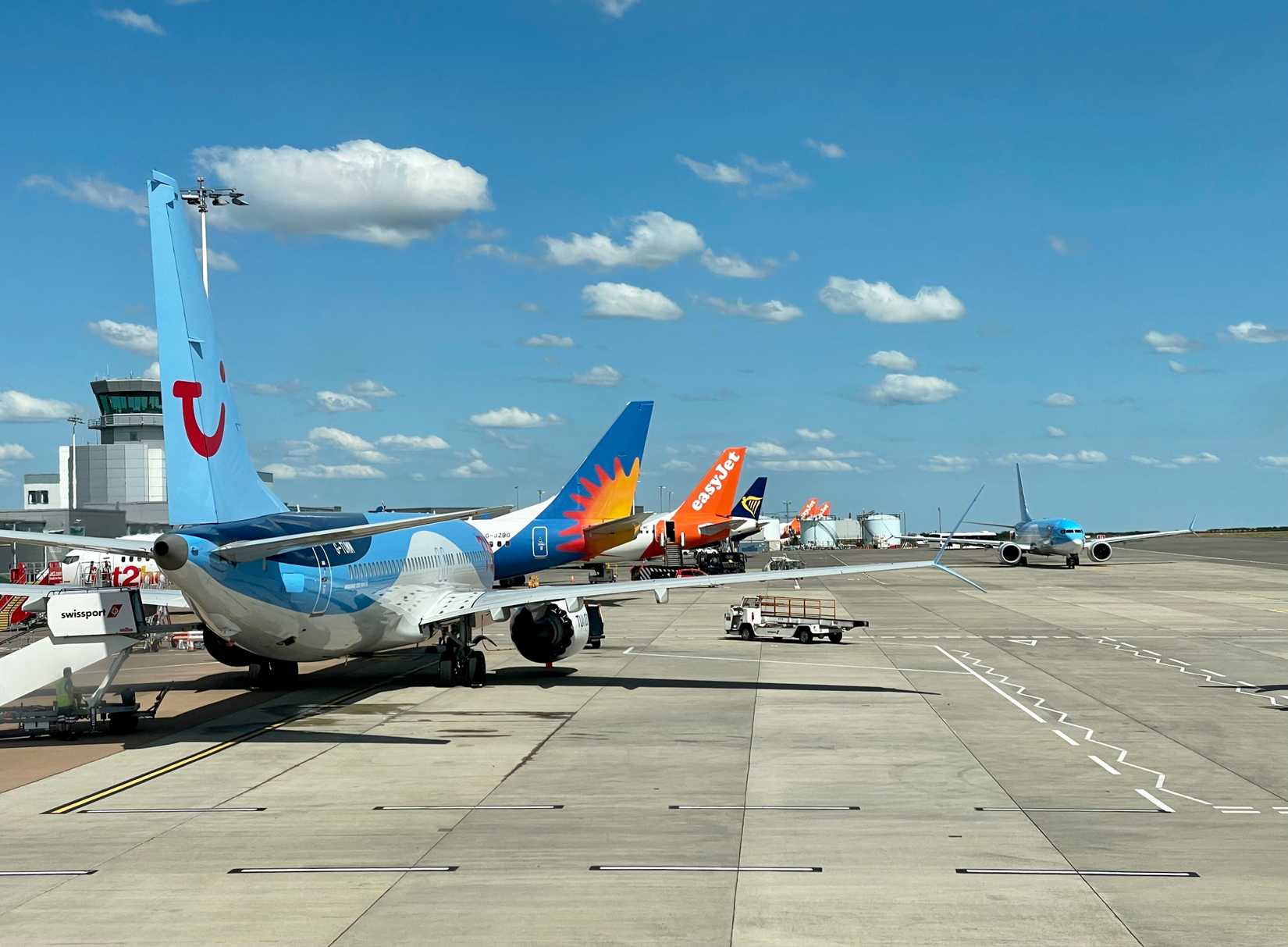 Planes At Bristol Airport
