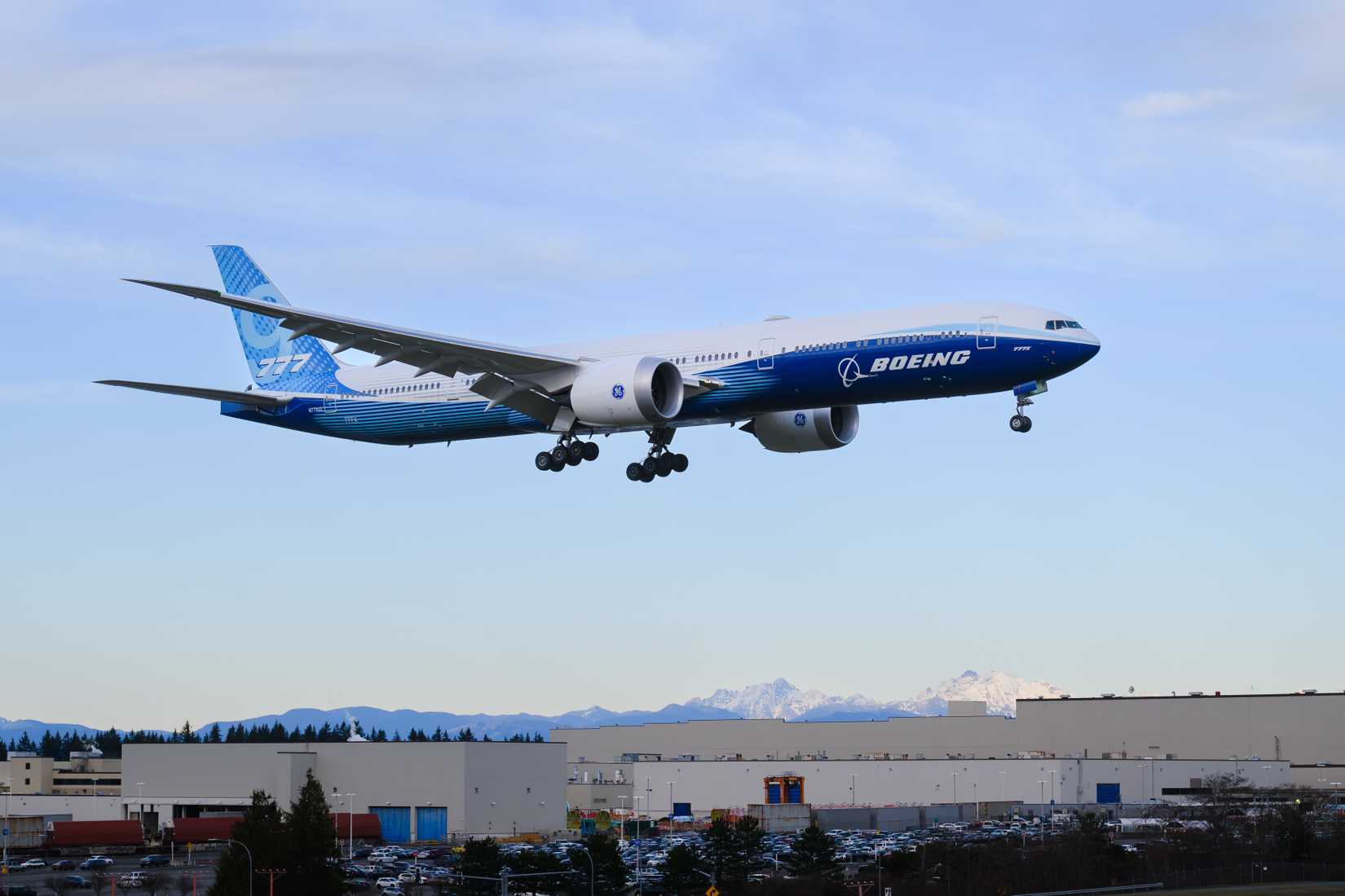 777X Prototype Landing