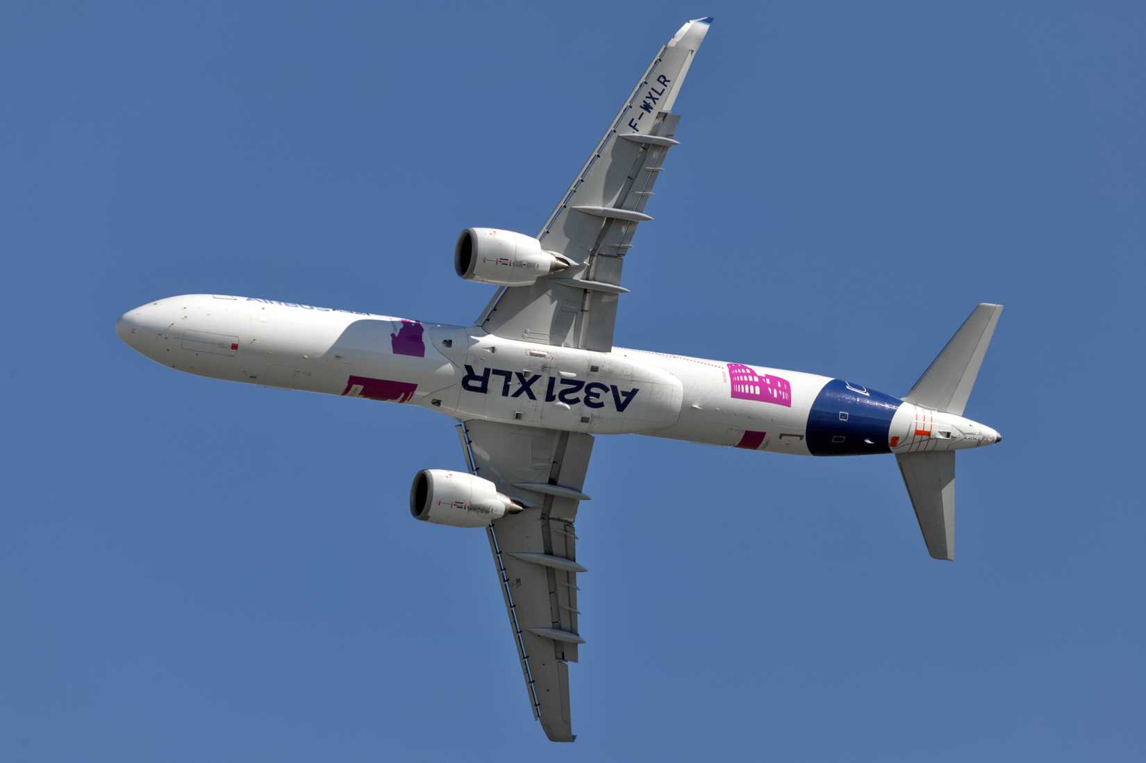 Airbus A321XLR In Flight