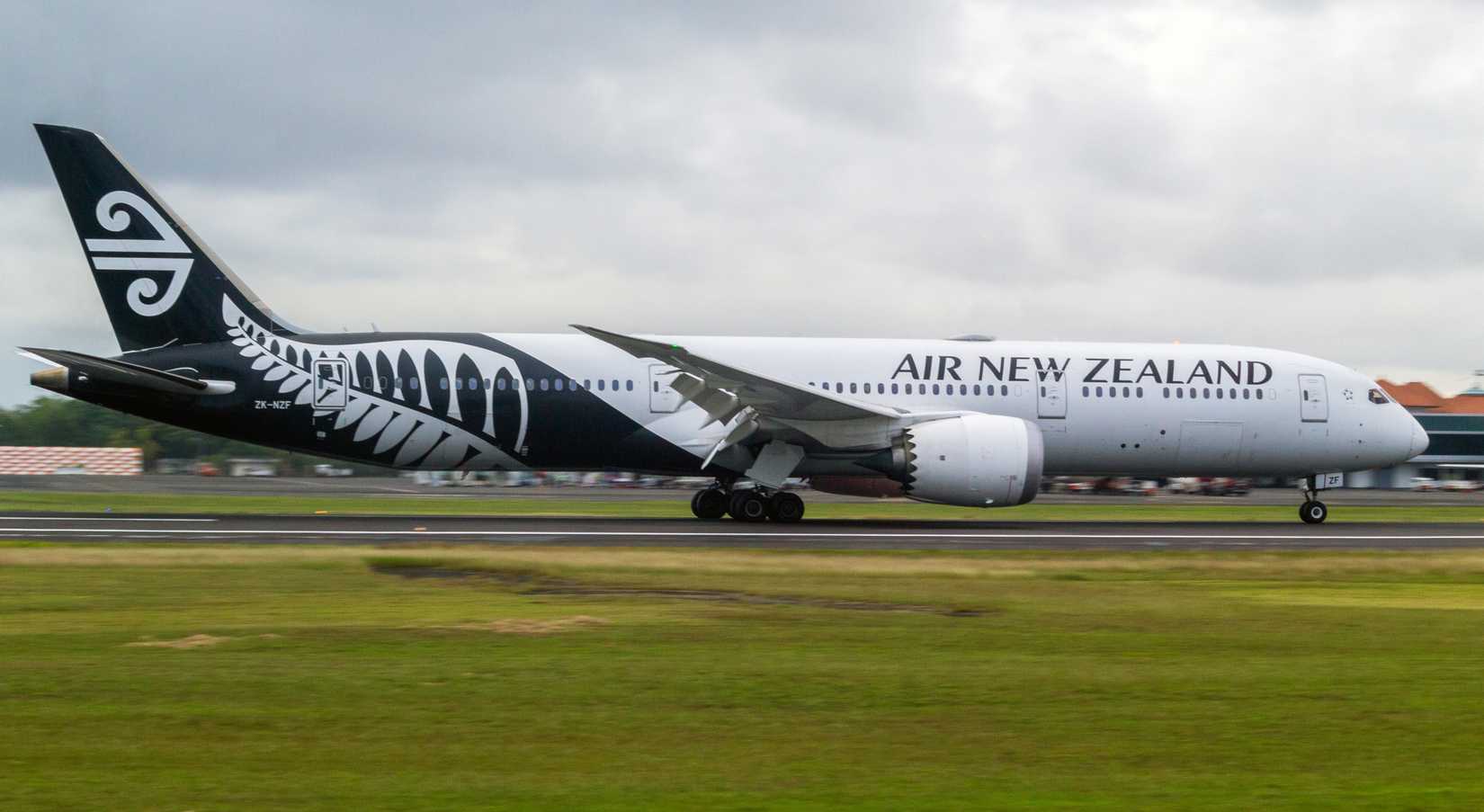 Air New Zealand Boeing 787-9 aircraft on the runway