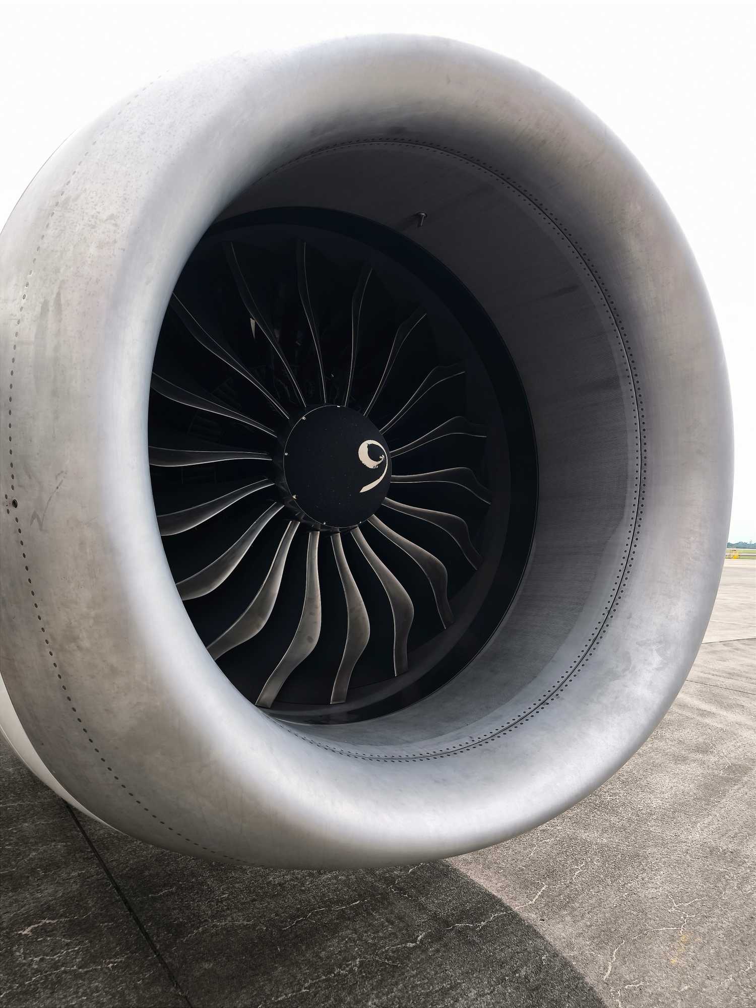 fan of high bypass ratio engine N1