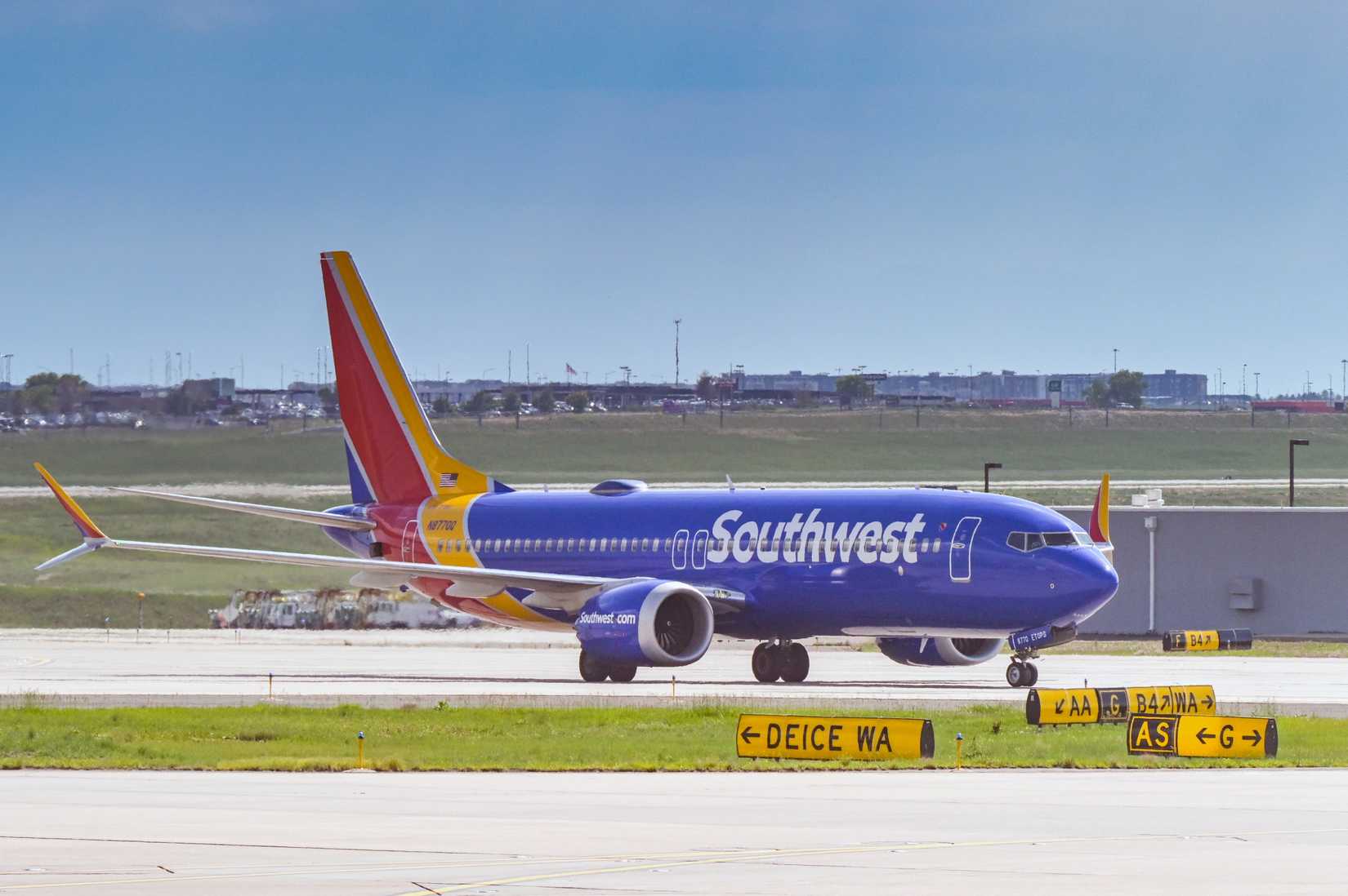 Southwest Airlines Boeing 737 MAX 8 aircraft 