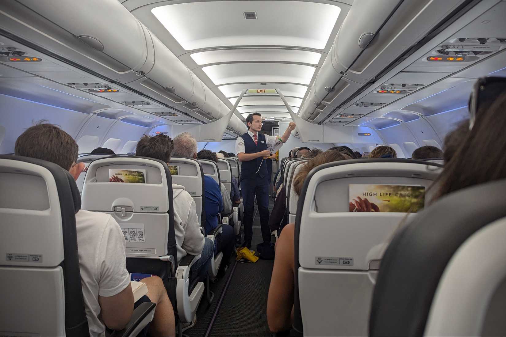 A British Airways Interior 