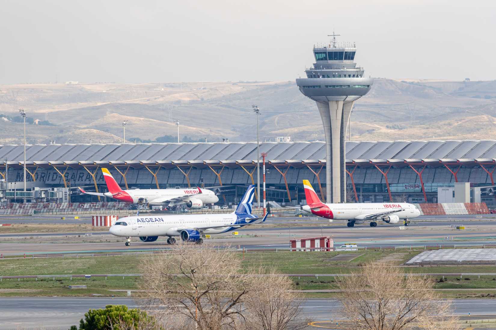 Aegean & Iberia Jets At MAD