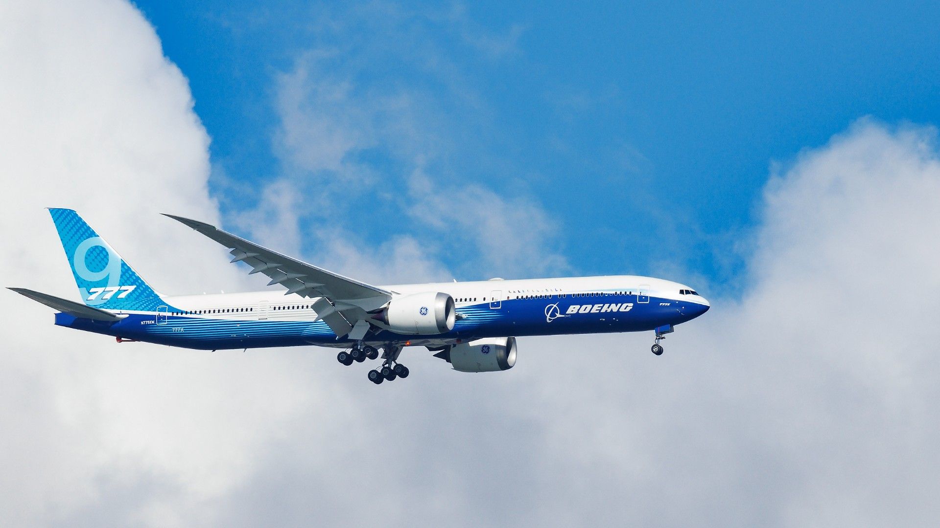 Boeing 777X Inflight