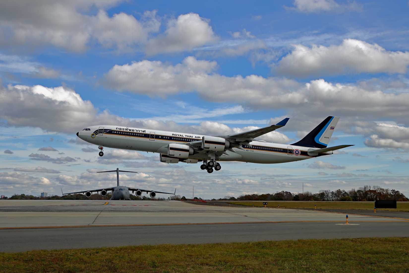 Royal Thai Air Force Airbus A340 William Cobb