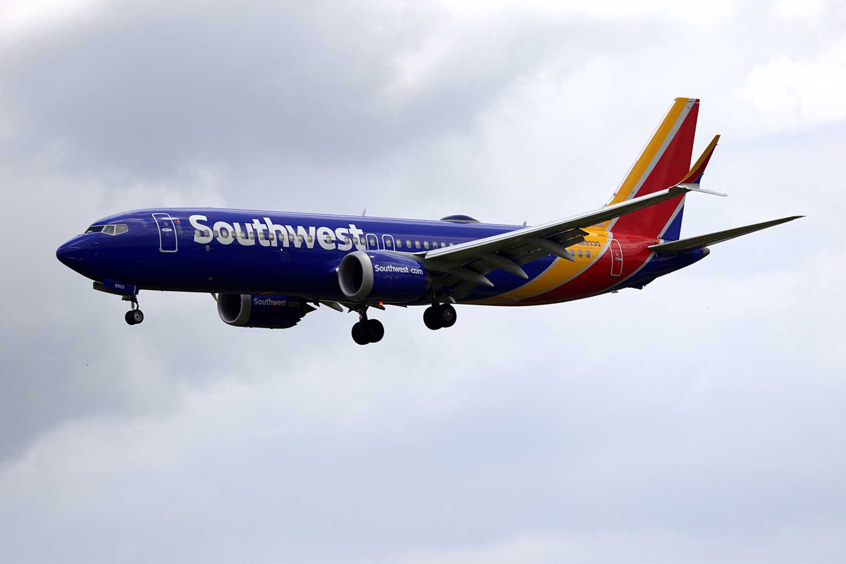 Southwest 737 Inflight