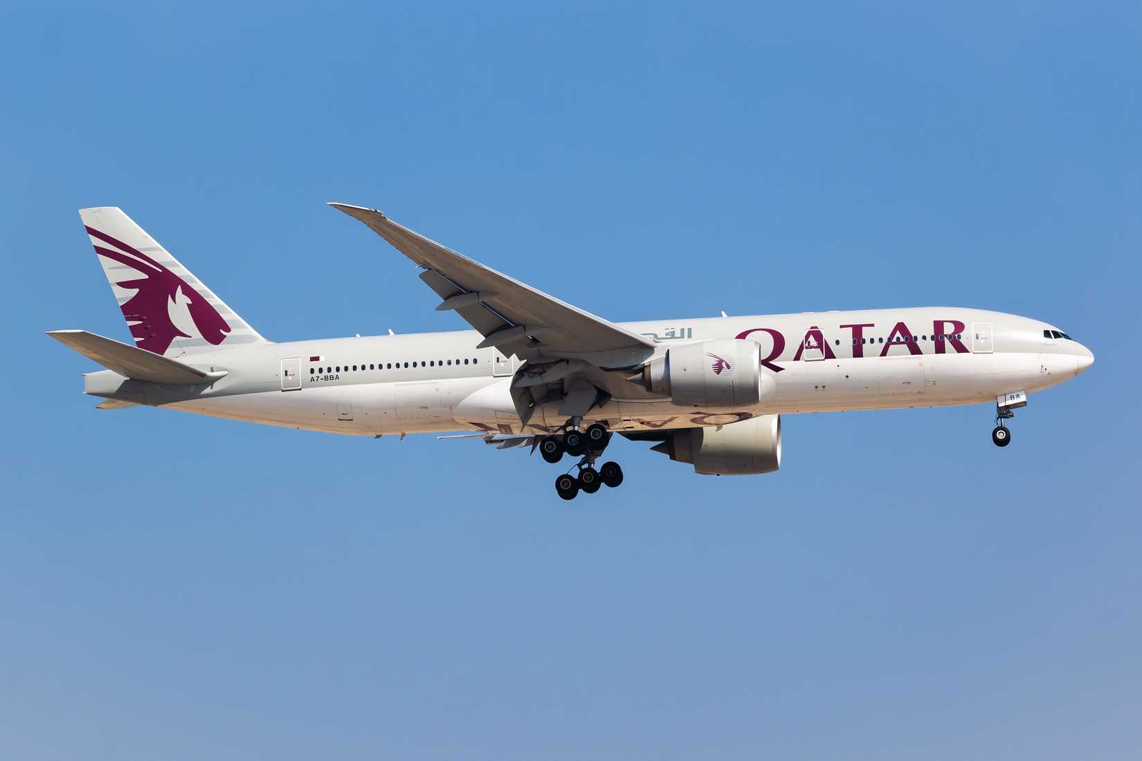 Qatar 777 Inflight