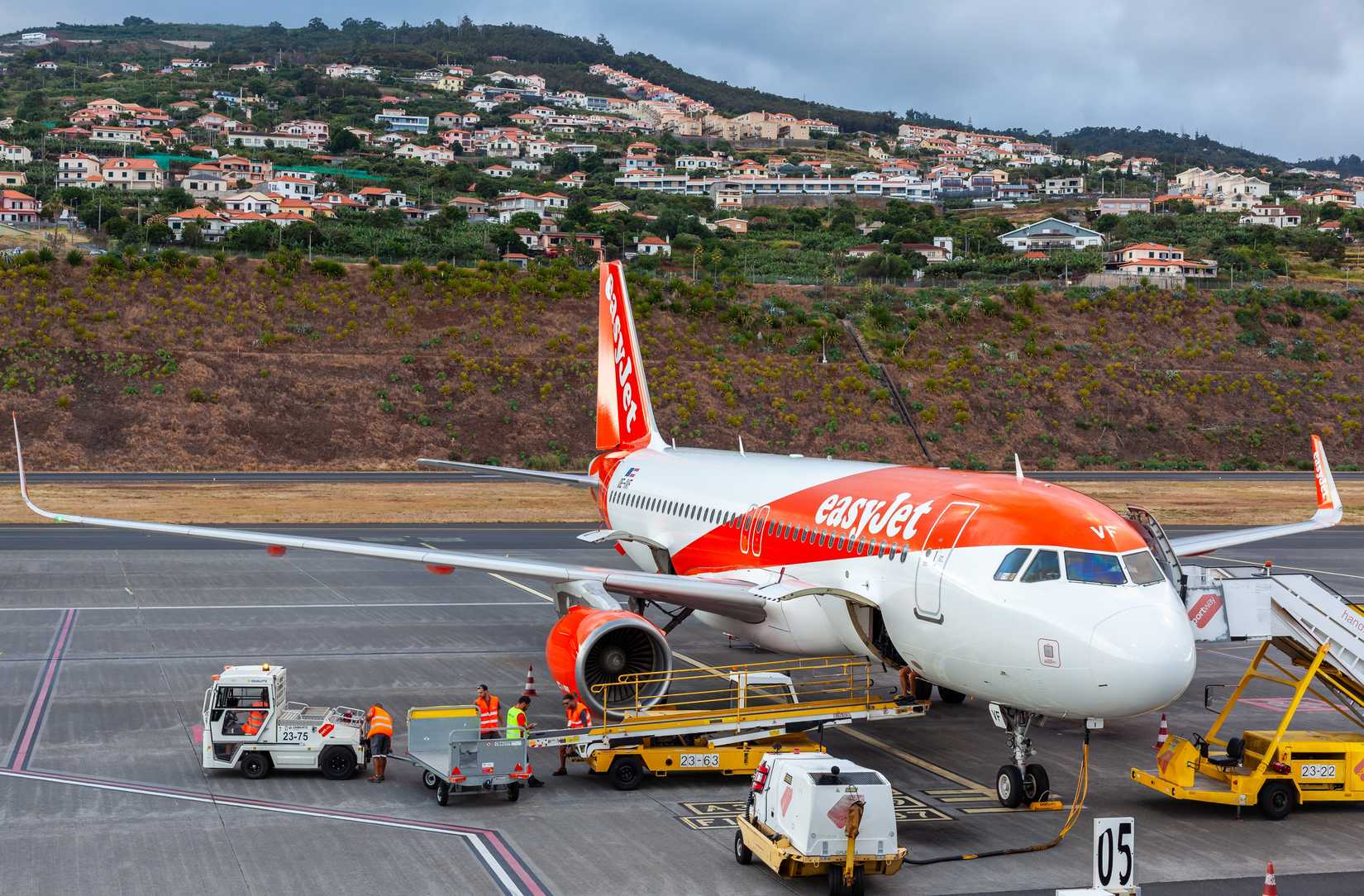 easyJet A320 Parked