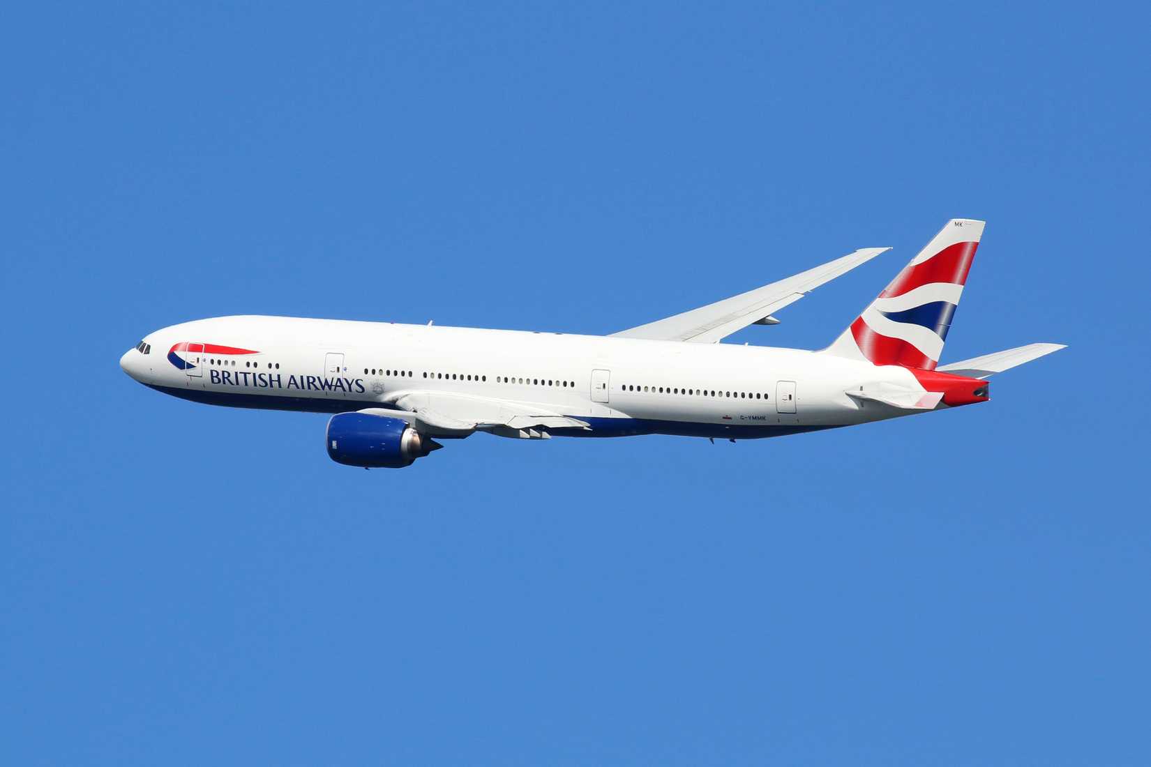 British Airways Boeing 777-200ER Climbing
