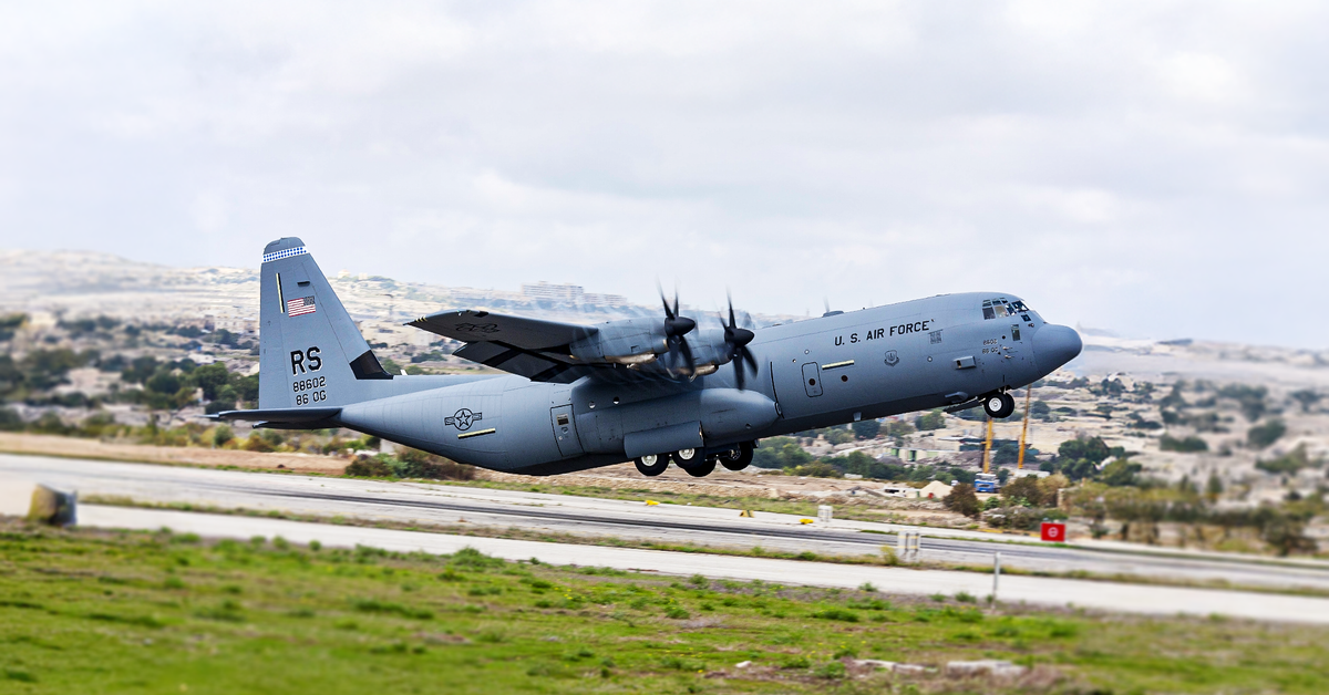 The US Air Force Just Asked Its Standard C-130J To Do The Ski-Equipped LC-130's Job In Iceland