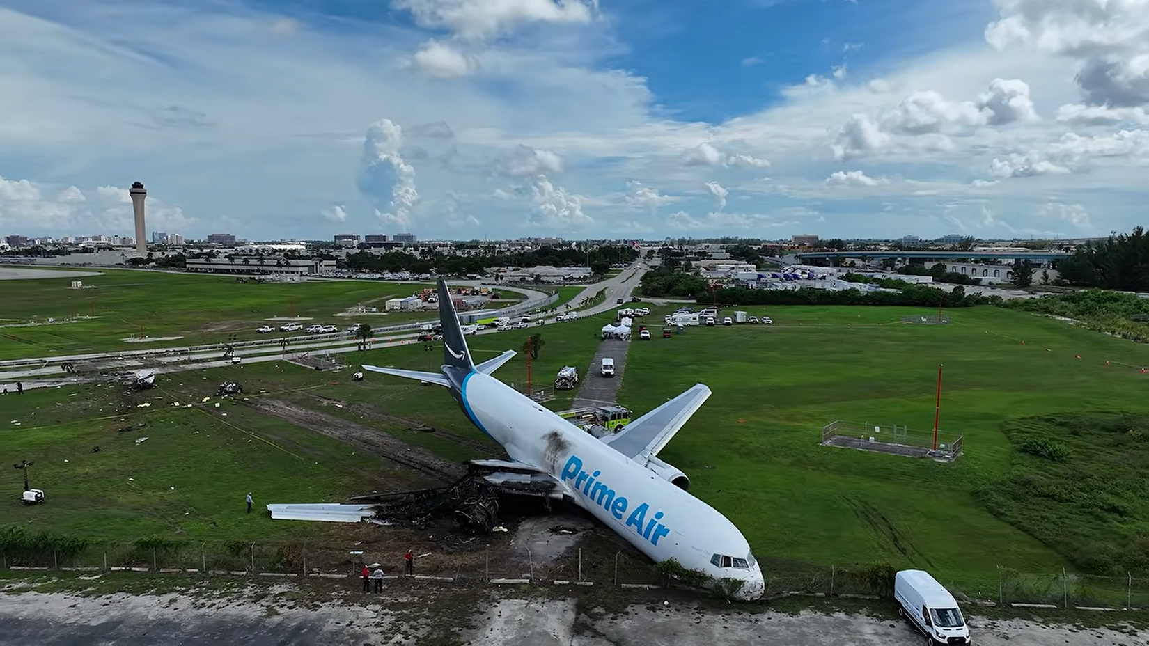 The crash site of 21 Air Flight 7598.