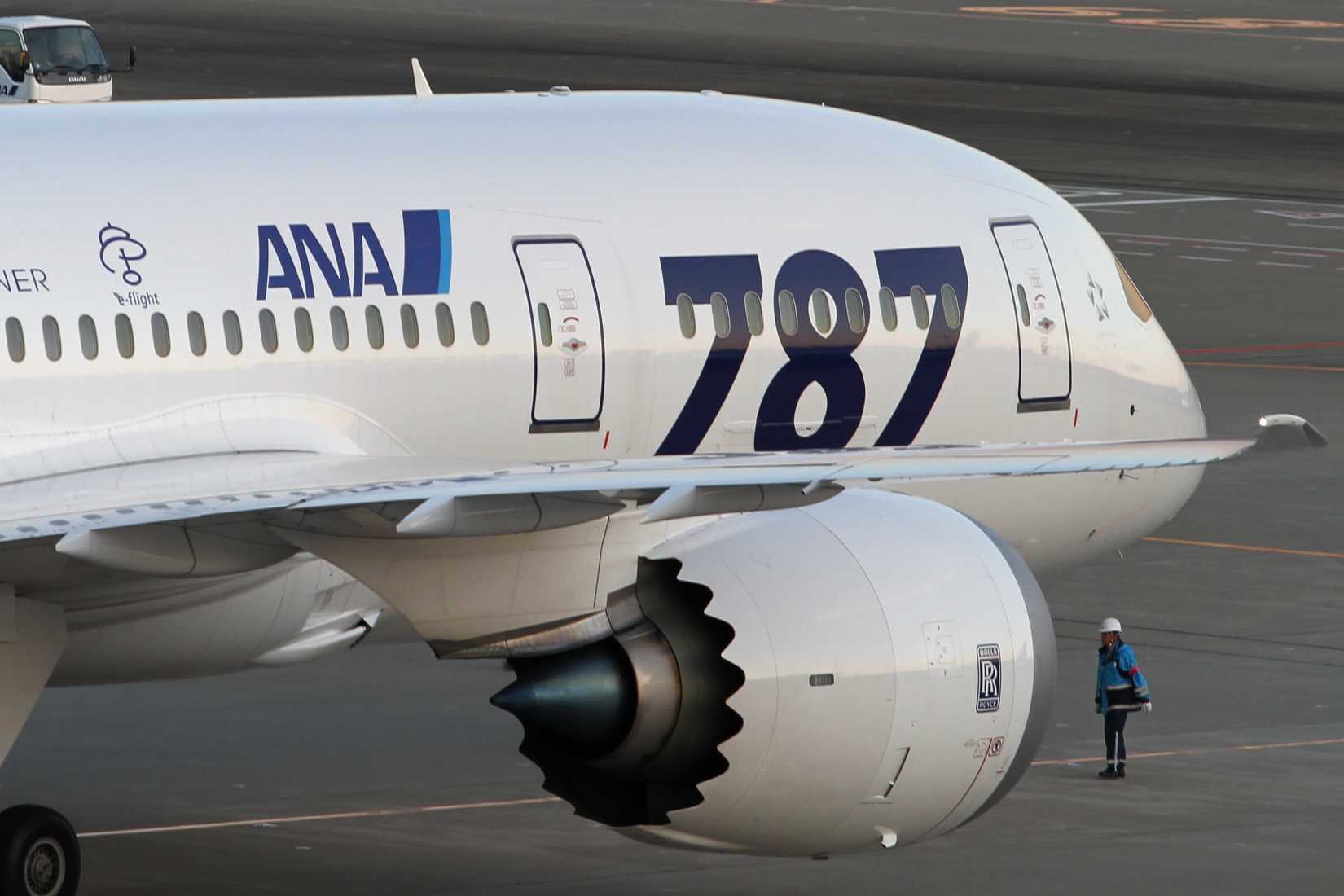 Tokyo International Airport, Boeing 787-881 Dreamliner