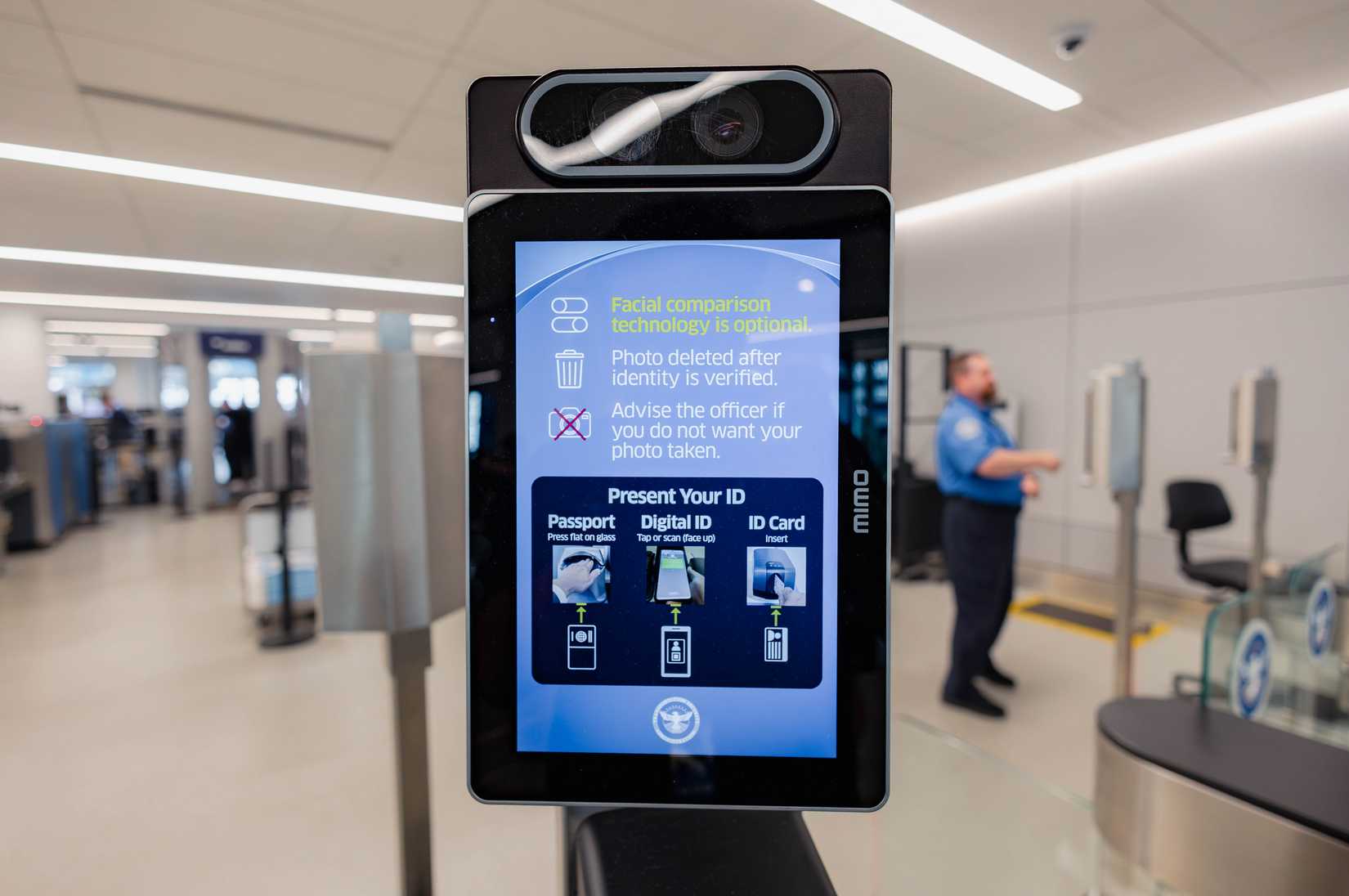 TSA E-Gates at Charlotte Douglas International Airport