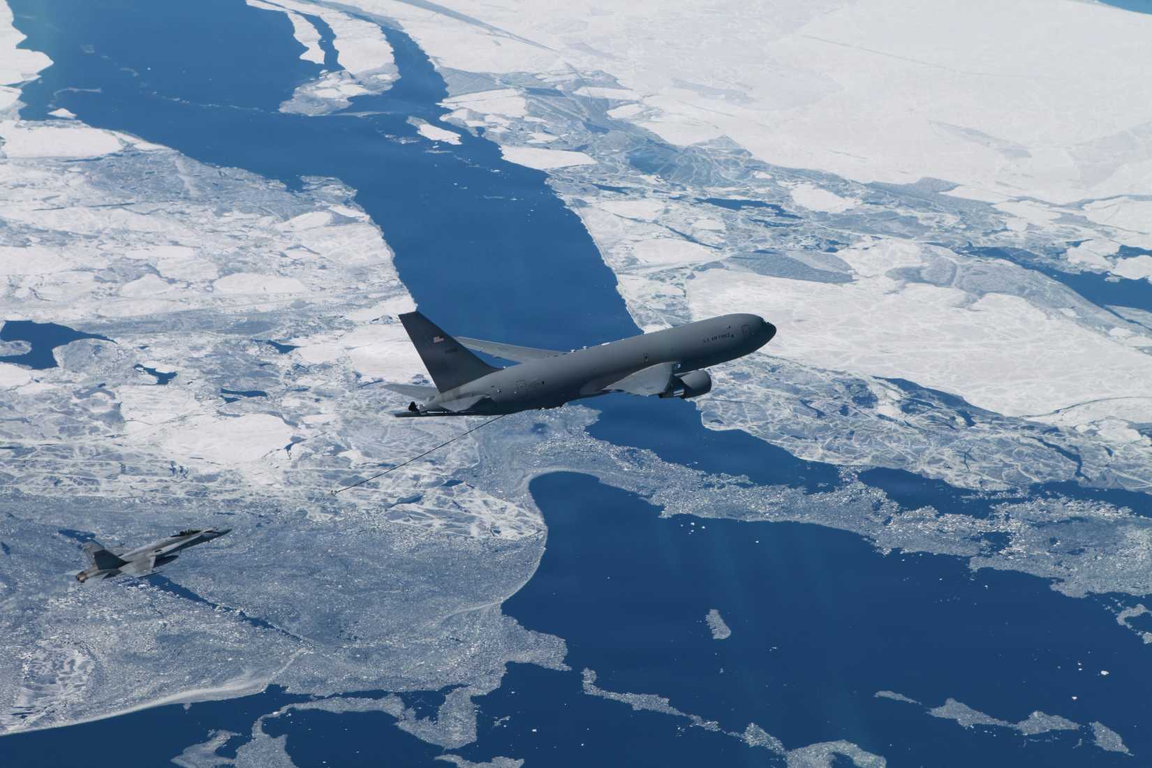 U.S. KC-46A Pegasus tanker aircraft