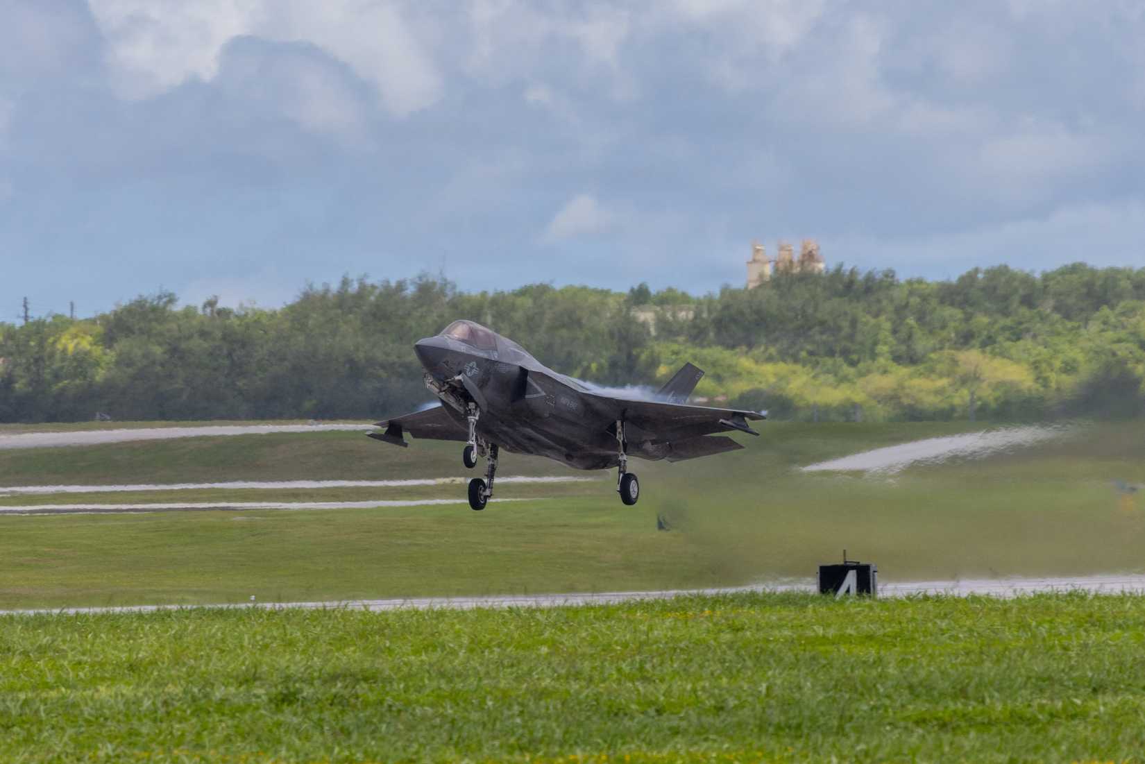 U.S. Marine Corps F-35B Lightning II at Andersen