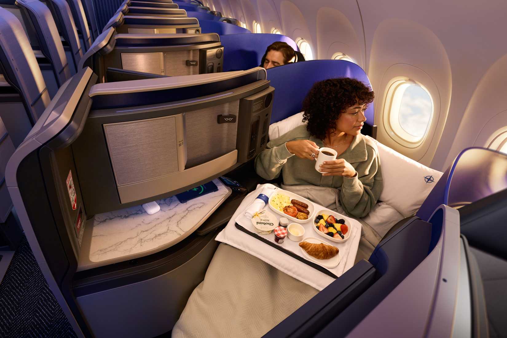 United Airlines A321XLR Onboard