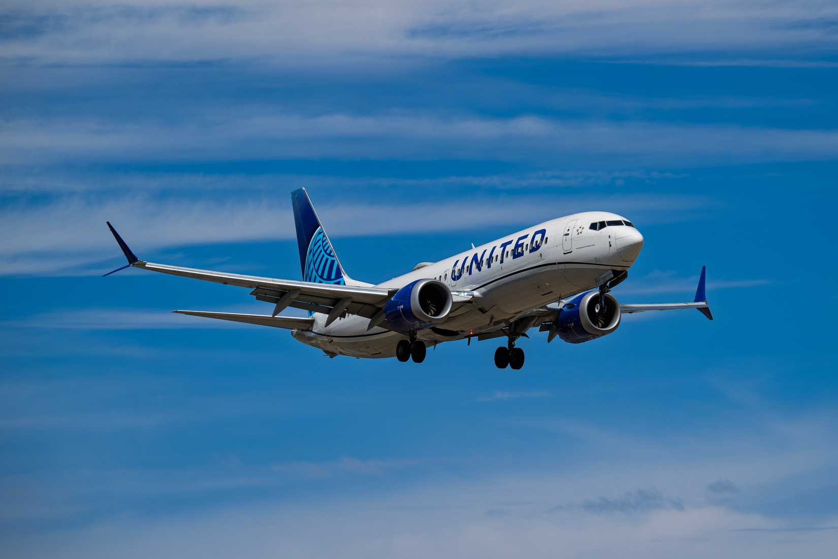 United Airlines Boeing 737-Max8 N27266 at Albuquerque International Sunport Airport