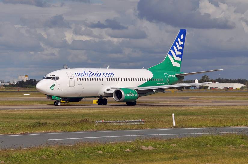 Norfolk Air (Our Airline) Boeing 737-33A VH-NLK by Robert Frola