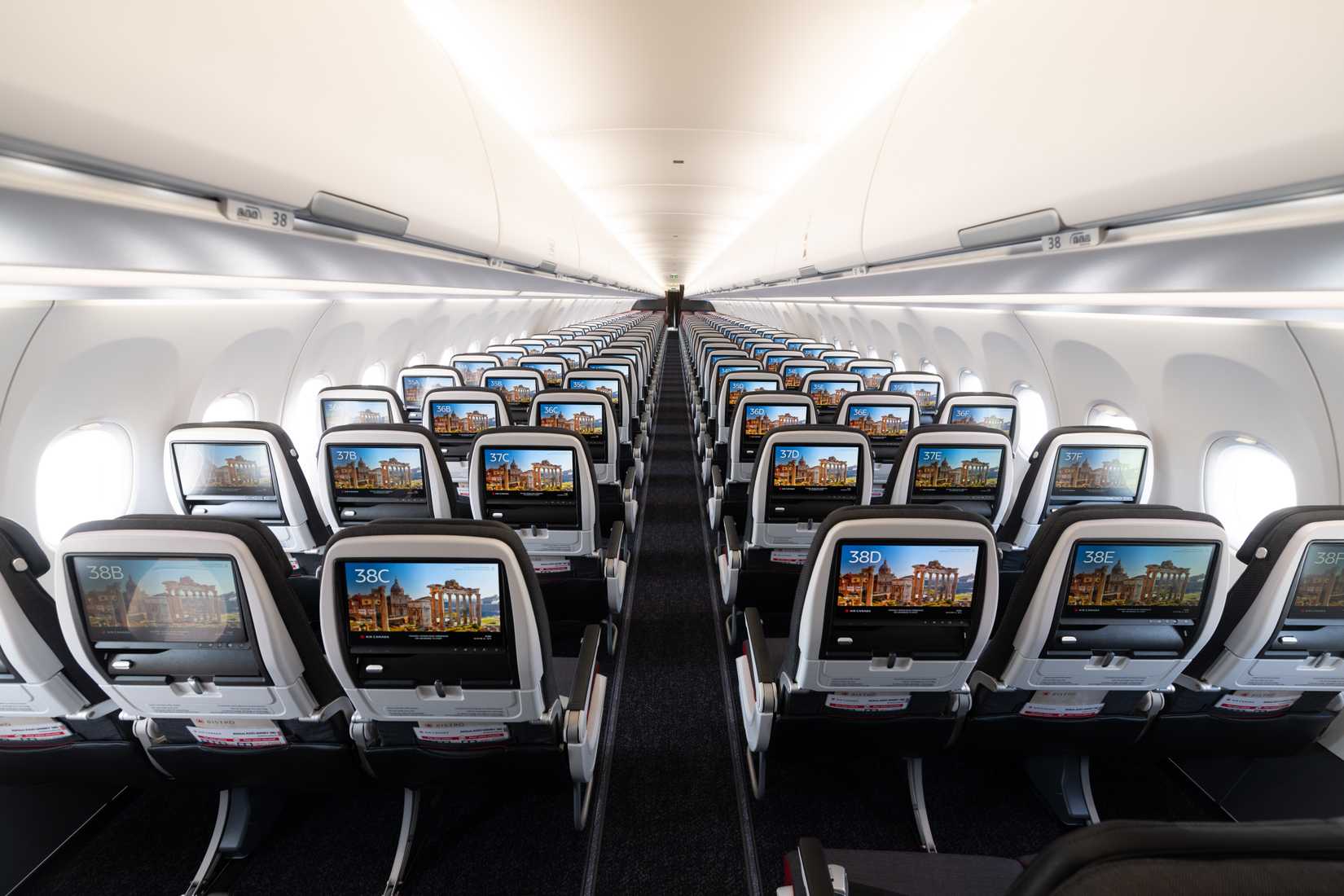Air Canada Airbus A321XLR Economy Seating