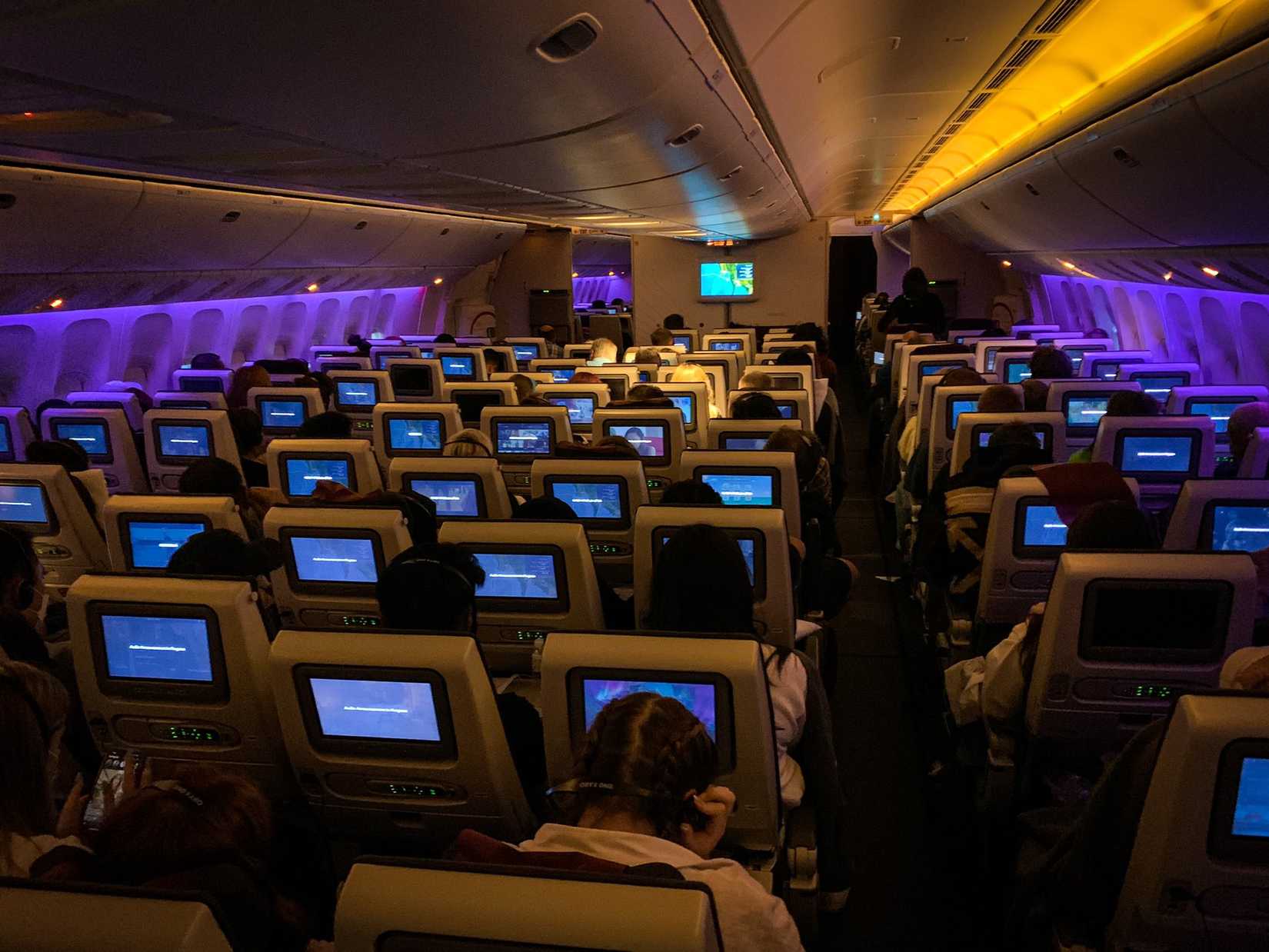 Qatar Airways 777-300ER economy class