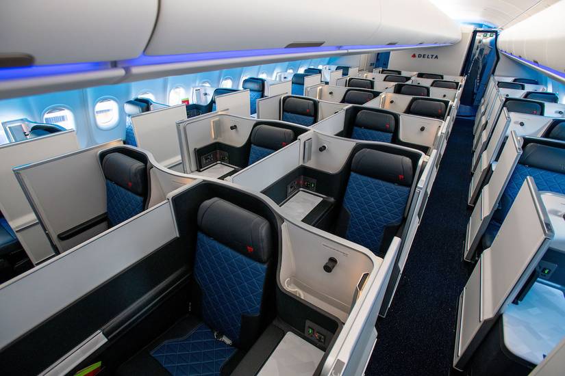 Delta One Suite on board Airbus a330_900neo