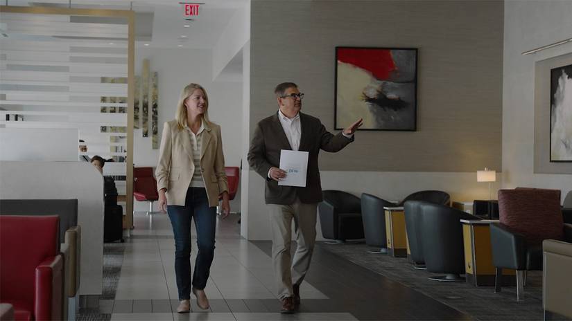 American Airlines Execs At DFW