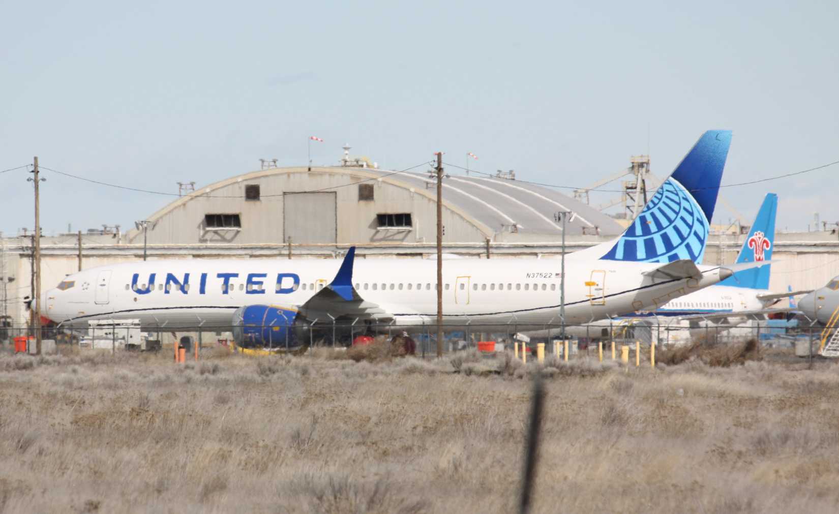 united 737 max moses lake