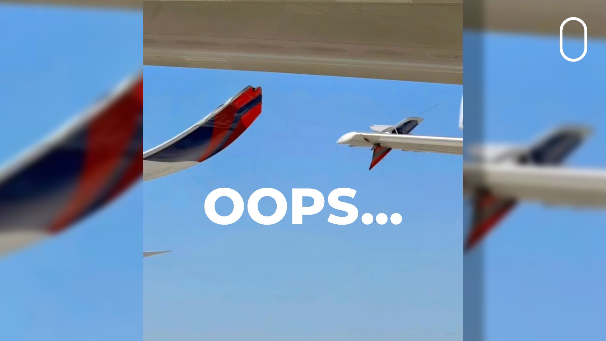 Delta Airbus A350 Winglet Wedged In Air Canada Boeing 777's Tail After LAX Collision
