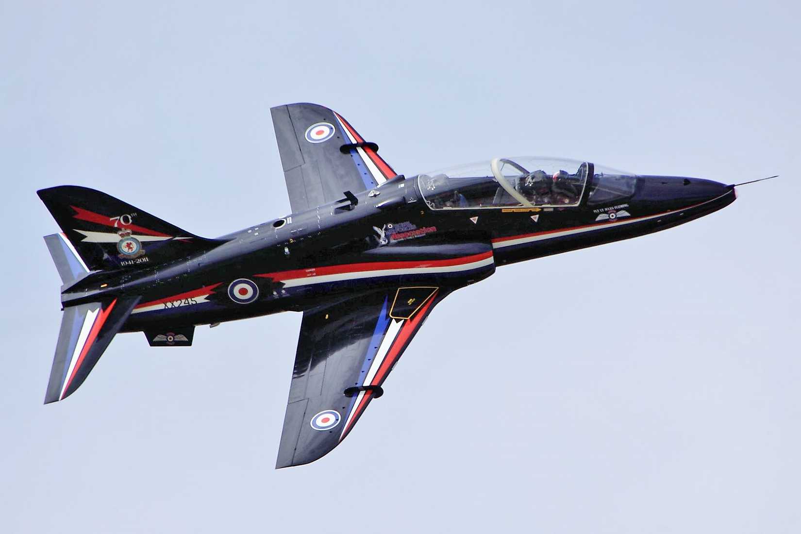 A Hawk T2 of the Royal Air Force at RIAT in 2011