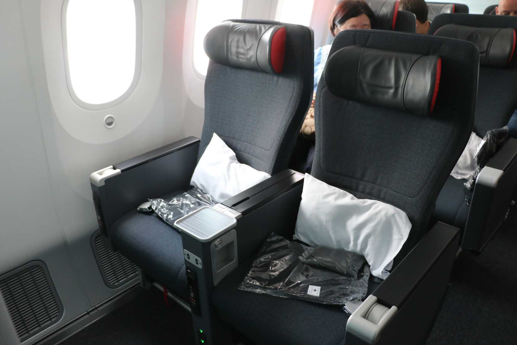 Air Canada 787-9 Premium Economy Class from C-FRSO AC11 YVR-TPE