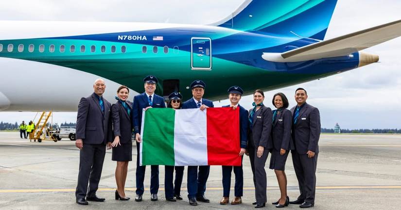 Alaska Airlines Boeing 787-9 begins Rome