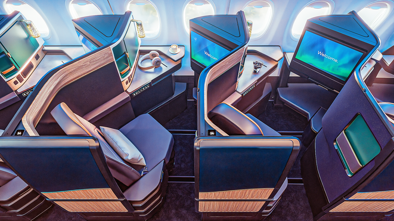 Alaska Airlines inova com primeira classe lie-flat no Boeing 737 MAX 10