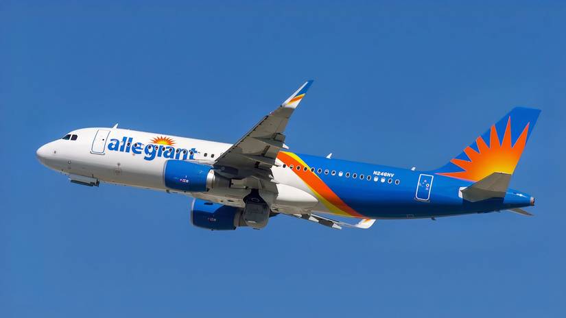 Allegiant A320 shorter after take off