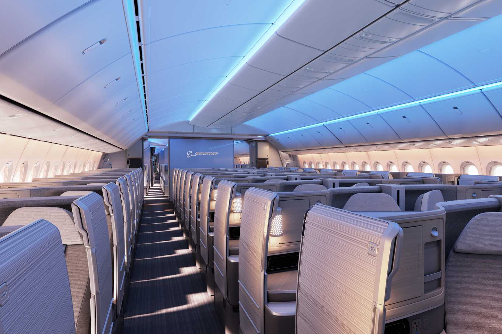 Boeing 777X interior