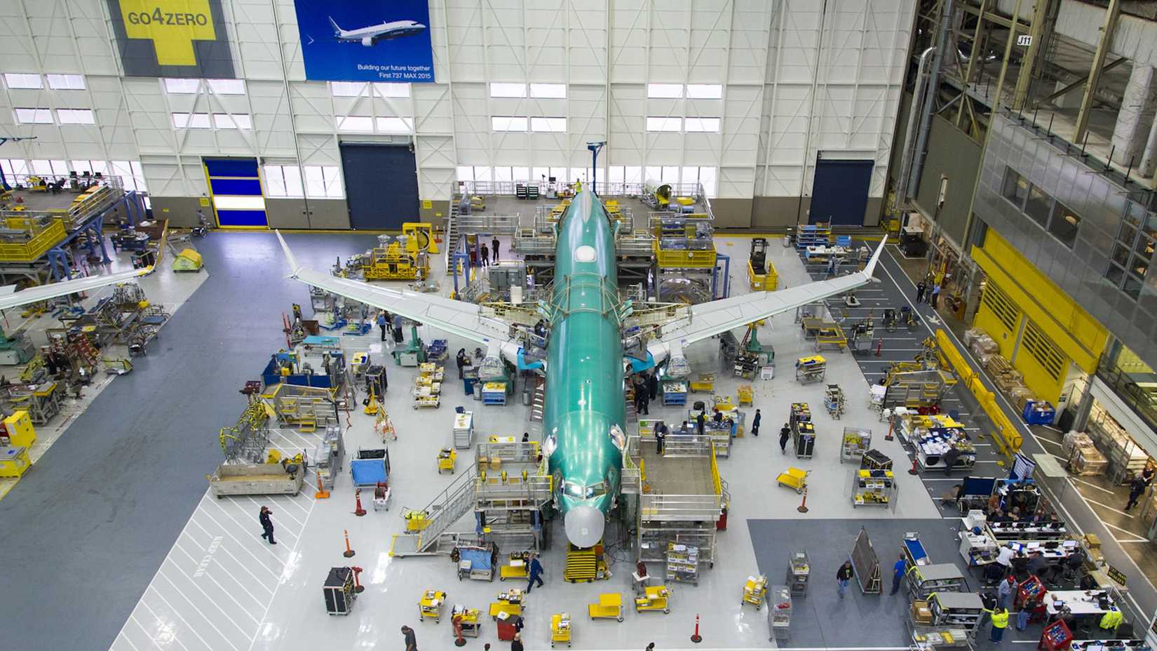 Boeing Begins Final Assembly of First 737 MAX