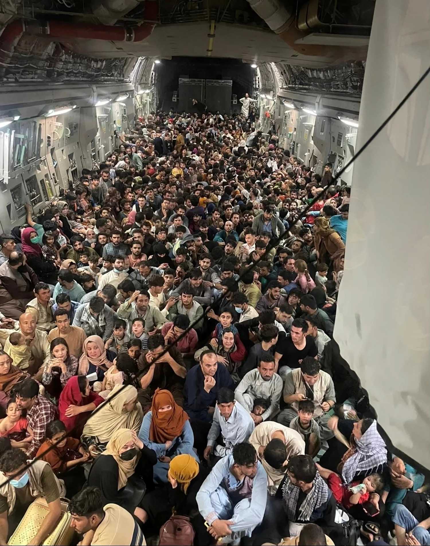 C-17 Globemaster III Afghanistan evacuation