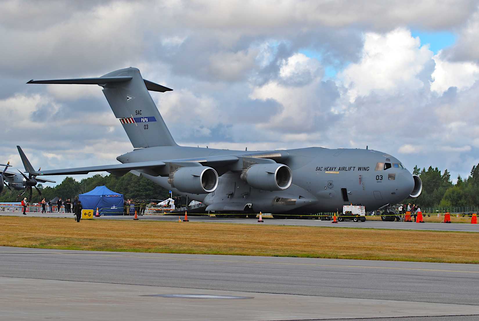 Boeing C-17 Globemaster III at Flygdarna 2026, Malmen 