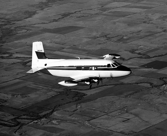 Cessna 620 air to air photo