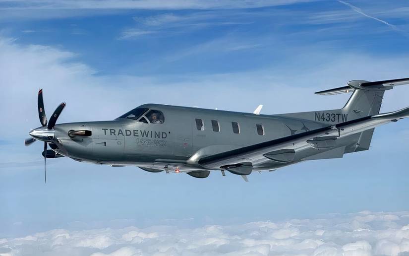 A Tradewind Aviation Pilatus PC-12