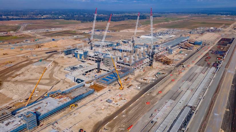 Construction of Western Sydney airport