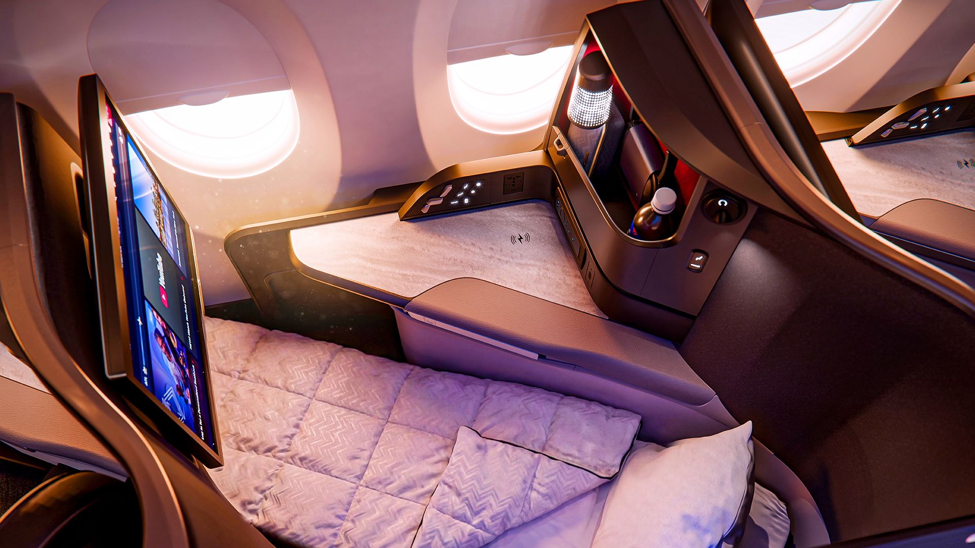 Delta Air Lines & Thai Airways Will Fly The Exact Same Business Class Seat, But Very Differently