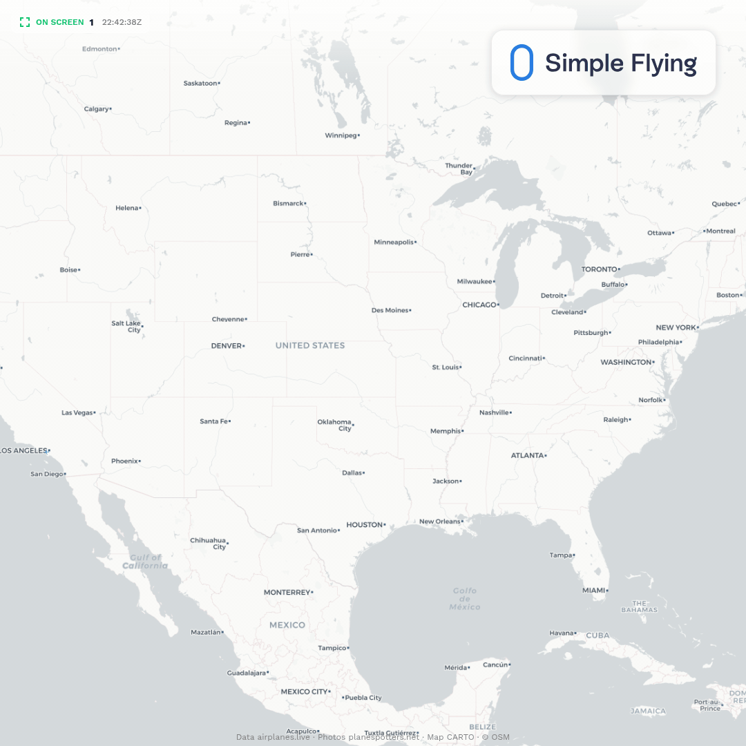 DL938 Flight Map