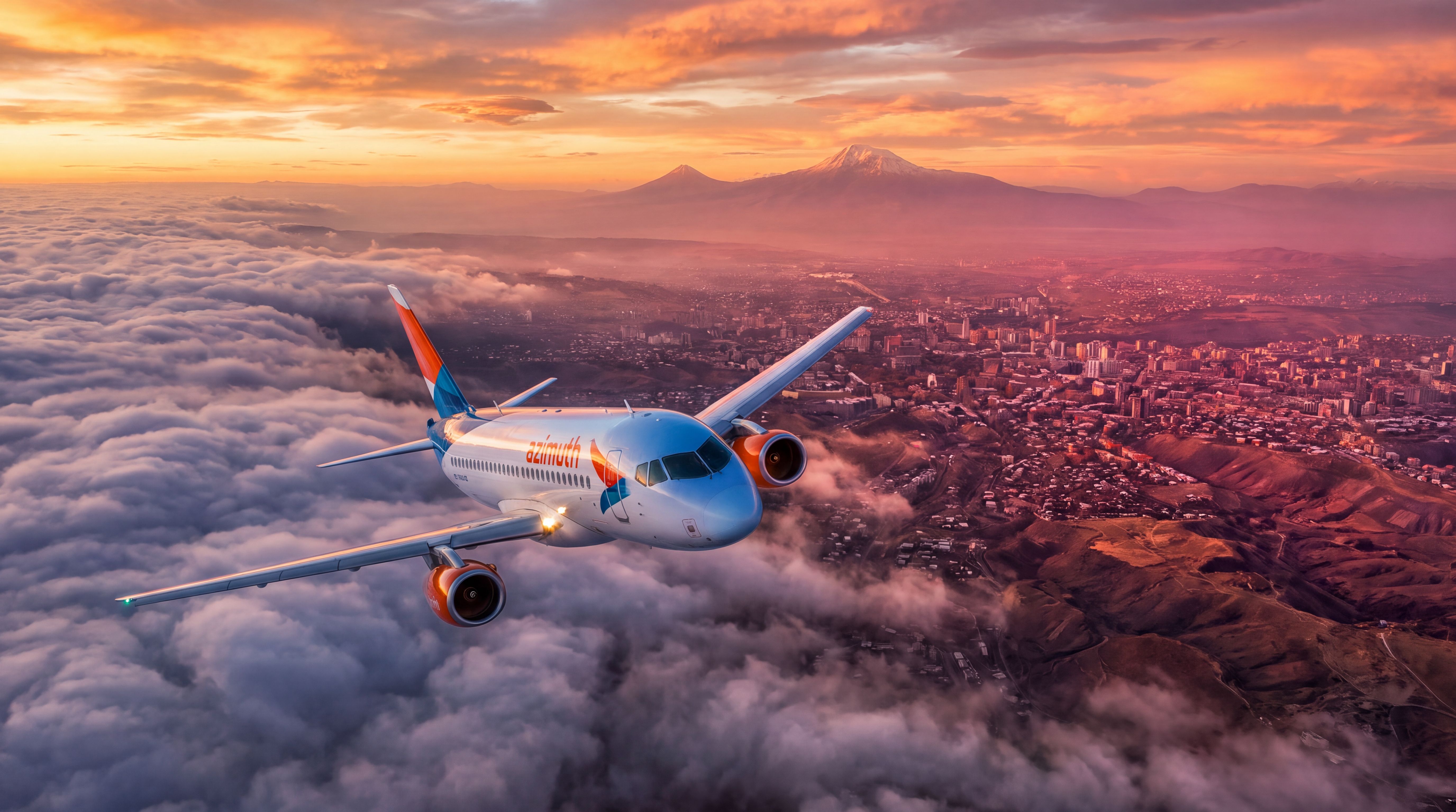 Azimuth Sukhoi Superjet 100 Squawks 7700, Returns To Yerevan After Technical Malfunction